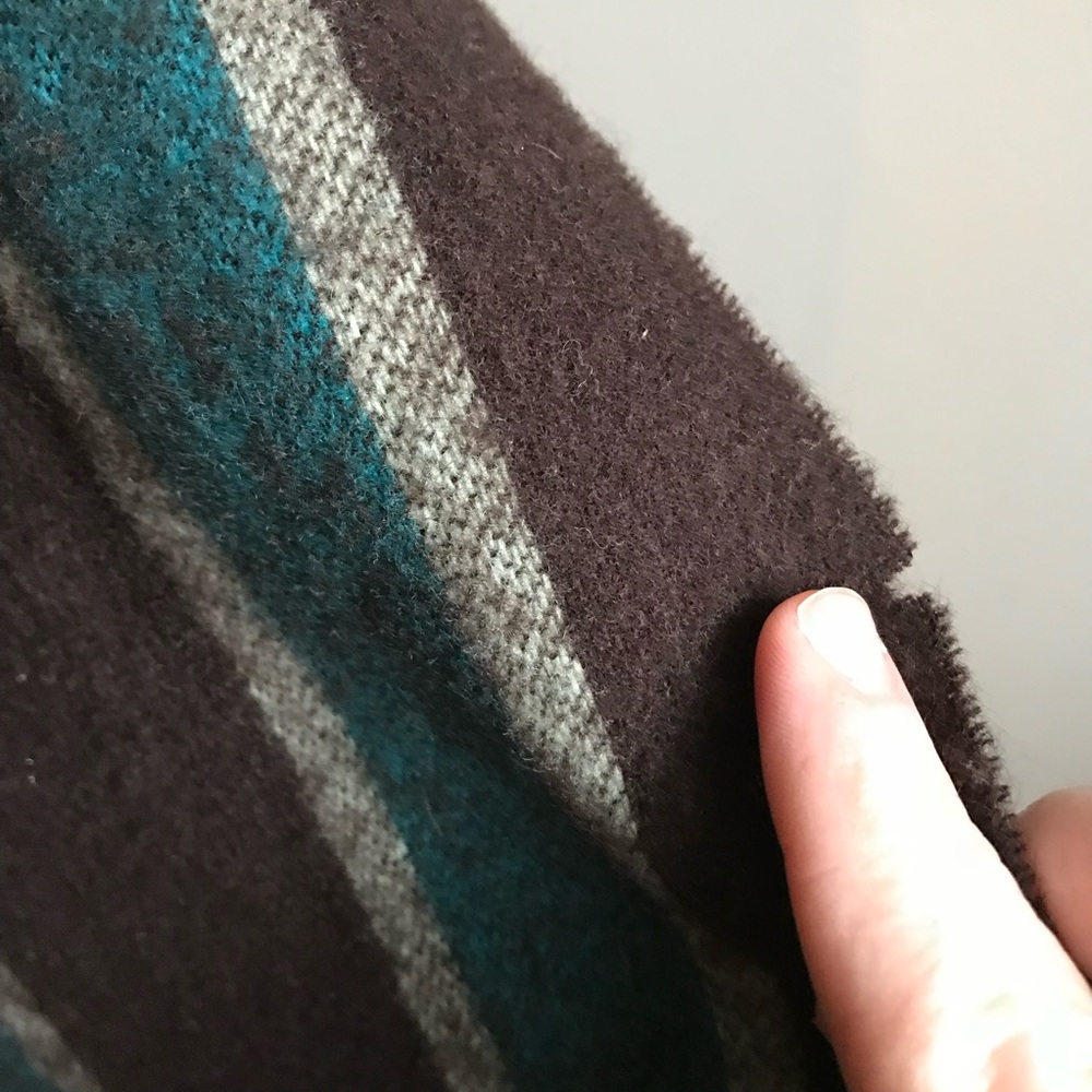 Paul Smith Lambswool Racing Stripe Scarf - Picture 2 of 7